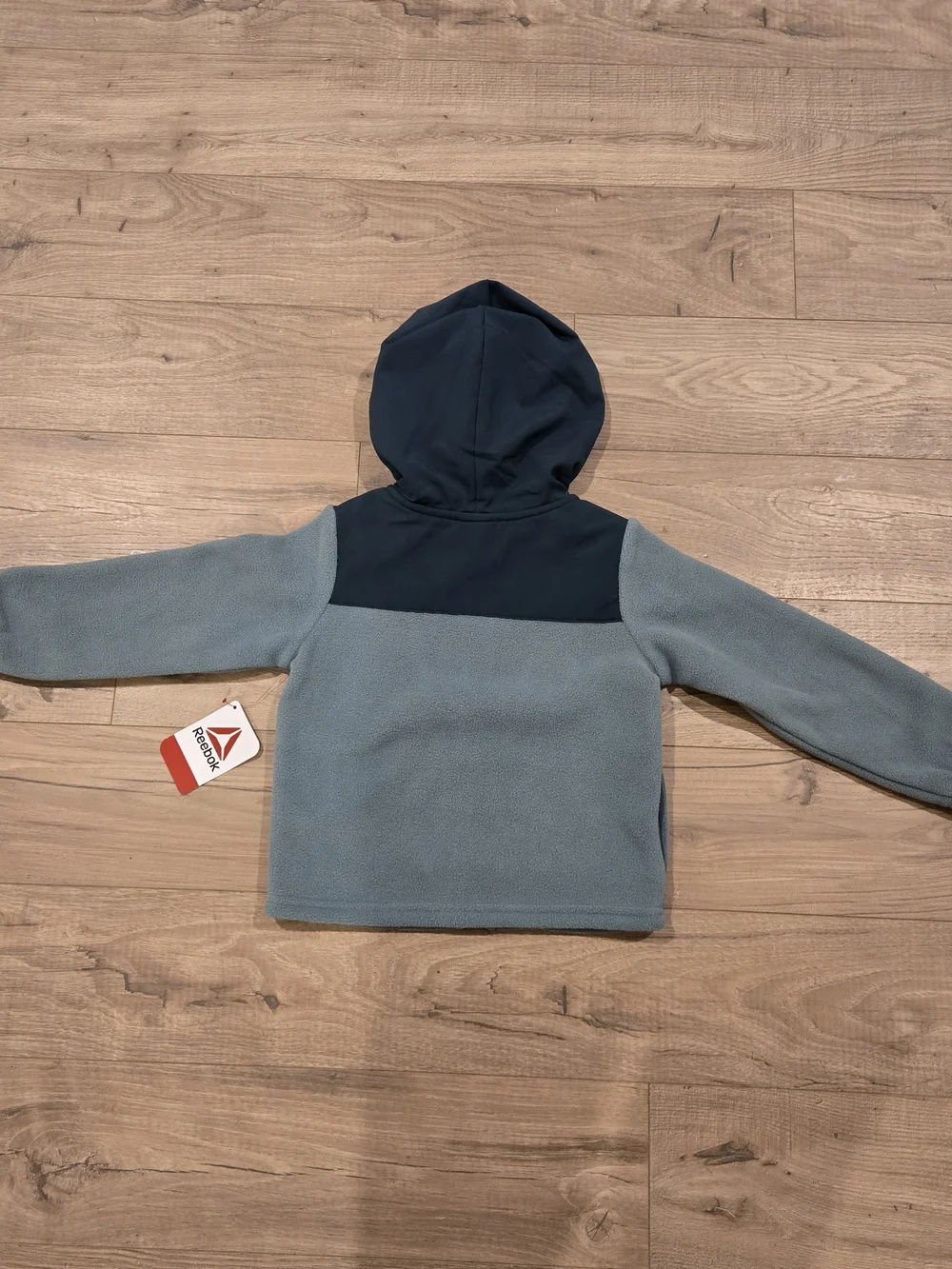 NWT Reebok Toddler Boys Girls Polar Fleece Hooded Jacket Coat Green 3T New